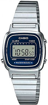 Японские наручные  мужские часы Casio LA670WA-2. Коллекция Vintage