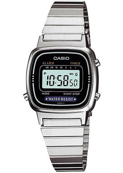 Японские наручные  женские часы Casio LA670WD-1. Коллекция Vintage