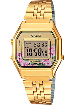 Японские наручные  женские часы Casio LA680WGA-4C. Коллекция Vintage