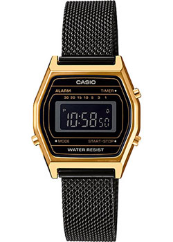 Японские наручные  женские часы Casio LA690WEMB-1BEF. Коллекция Digital