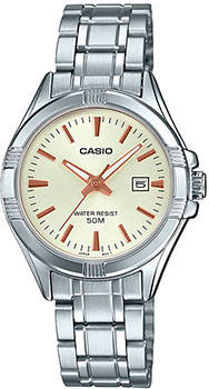 Японские наручные  женские часы Casio LTP-1308D-9A. Коллекция Analog