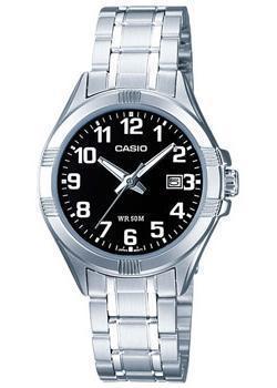 Японские наручные  женские часы Casio LTP-1308PD-1B. Коллекция Analog