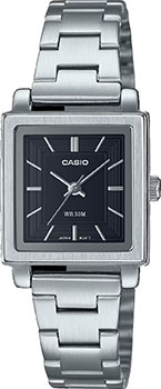Японские наручные  женские часы Casio LTP-E176D-1A. Коллекция Analog