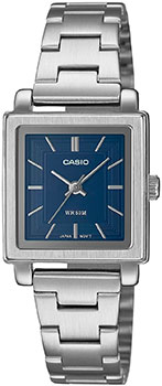 Японские наручные  женские часы Casio LTP-E176D-2A. Коллекция Analog