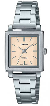 Японские наручные  женские часы Casio LTP-E176D-4A. Коллекция Analog