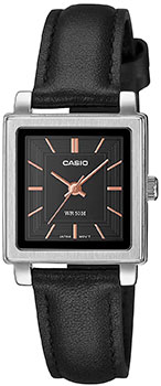 Японские наручные  женские часы Casio LTP-E176L-1A. Коллекция Analog