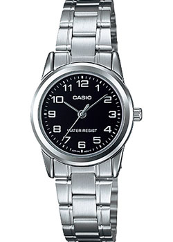 Японские наручные  женские часы Casio LTP-V001D-1B. Коллекция Analog