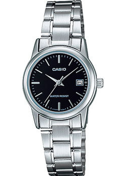 Японские наручные  женские часы Casio LTP-V002D-1A. Коллекция Analog