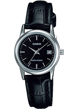 Японские наручные  женские часы Casio LTP-V002L-1A. Коллекция Analog