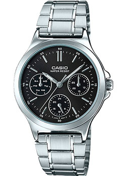 Японские наручные  женские часы Casio LTP-V300D-1A. Коллекция Analog