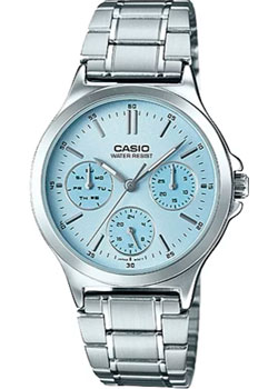 Японские наручные  женские часы Casio LTP-V300D-2A. Коллекция Analog