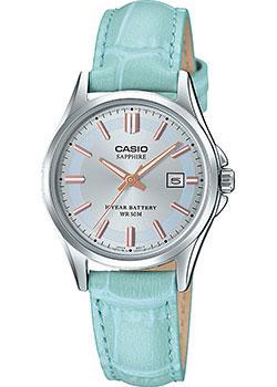 Японские наручные  женские часы Casio LTS-100L-2AVEF. Коллекция Analog