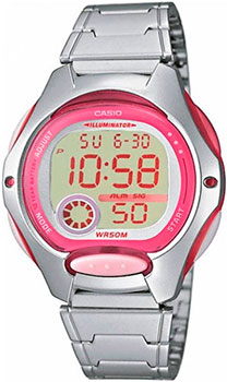 Японские наручные  женские часы Casio LW-200D-4AVEG. Коллекция Digital
