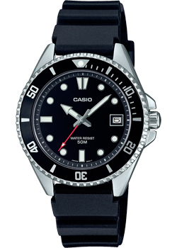 Японские наручные  мужские часы Casio MDV-10-1A1. Коллекция Analog