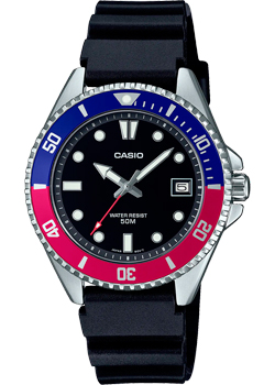 Японские наручные  мужские часы Casio MDV-10-1A2. Коллекция Analog