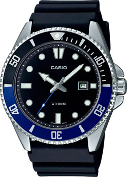 Японские наручные  мужские часы Casio MDV-107-1A2. Коллекция Analog
