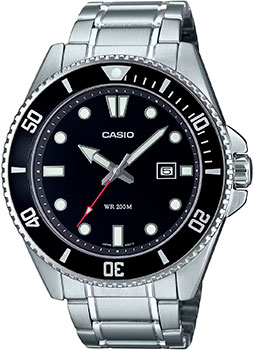 Японские наручные  мужские часы Casio MDV-107D-1A1. Коллекция Analog