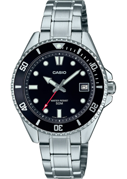 Японские наручные  мужские часы Casio MDV-10D-1A1. Коллекция Analog