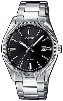 Японские наручные  мужские часы Casio MTP-1302PD-1A1VEF. Коллекция Analog