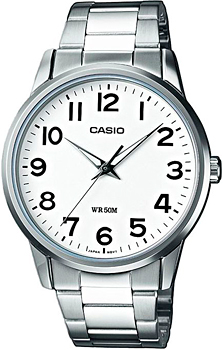 Японские наручные  мужские часы Casio MTP-1303D-7B. Коллекция Analog