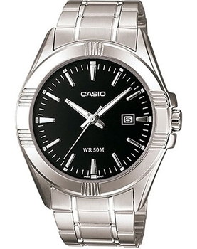 Японские наручные  мужские часы Casio MTP-1308D-1A. Коллекция Analog