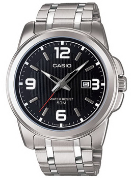 Японские наручные  мужские часы Casio MTP-1314D-1A. Коллекция Analog