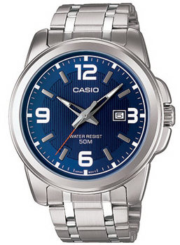Японские наручные  мужские часы Casio MTP-1314D-2A. Коллекция Analog