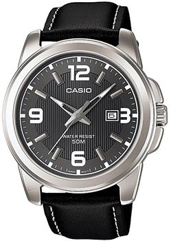 Японские наручные  мужские часы Casio MTP-1314L-8A. Коллекция Analog