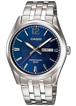 Японские наручные  мужские часы Casio MTP-1335D-2A. Коллекция Analog