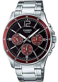 Японские наручные  мужские часы Casio MTP-1374D-5A. Коллекция Analog