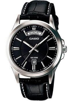 Японские наручные  мужские часы Casio MTP-1381L-1A. Коллекция Analog