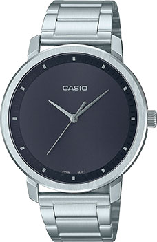 Японские наручные  мужские часы Casio MTP-B115D-1E. Коллекция Analog
