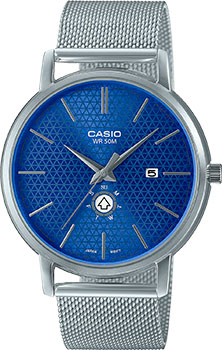 Японские наручные  мужские часы Casio MTP-B125M-2A. Коллекция Analog