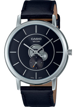 Японские наручные  мужские часы Casio MTP-B130L-1A. Коллекция Analog