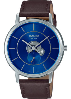 Японские наручные  мужские часы Casio MTP-B130L-2A. Коллекция Analog