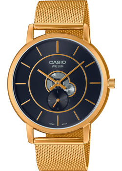 Японские наручные  мужские часы Casio MTP-B130MG-1A. Коллекция Analog