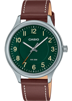 Японские наручные  мужские часы Casio MTP-B160L-3B. Коллекция Analog