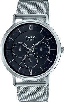 Японские наручные  мужские часы Casio MTP-B300M-1A. Коллекция Analog