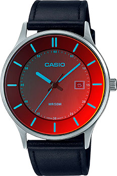 Японские наручные  мужские часы Casio MTP-E605L-1E. Коллекция Analog