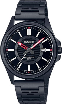 Японские наручные  мужские часы Casio MTP-E700B-1E. Коллекция Analog