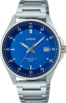 Японские наручные  мужские часы Casio MTP-E705D-2E. Коллекция Analog