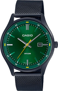 Японские наручные  мужские часы Casio MTP-E710MB-3A. Коллекция Analog