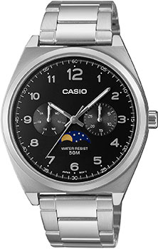 Японские наручные  мужские часы Casio MTP-M300D-1A. Коллекция Analog