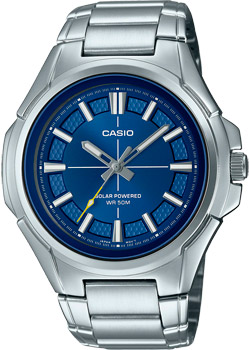 Японские наручные  мужские часы Casio MTP-RS100D-2A. Коллекция Analog