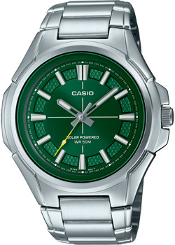 Японские наручные  мужские часы Casio MTP-RS100D-3A. Коллекция Analog