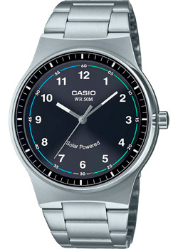Японские наручные  мужские часы Casio MTP-RS105D-1B. Коллекция Analog