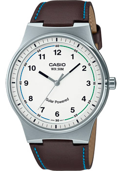 Японские наручные  мужские часы Casio MTP-RS105L-7B. Коллекция Analog