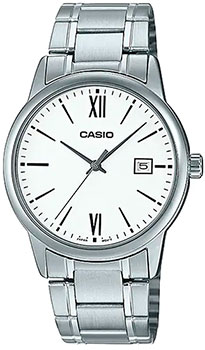 Японские наручные  мужские часы Casio MTP-V002D-7B3. Коллекция Analog