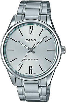 Японские наручные  мужские часы Casio MTP-V005D-7B. Коллекция Analog