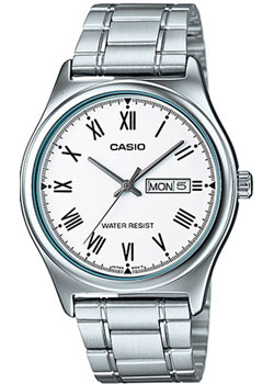 Японские наручные  мужские часы Casio MTP-V006D-7B. Коллекция Analog